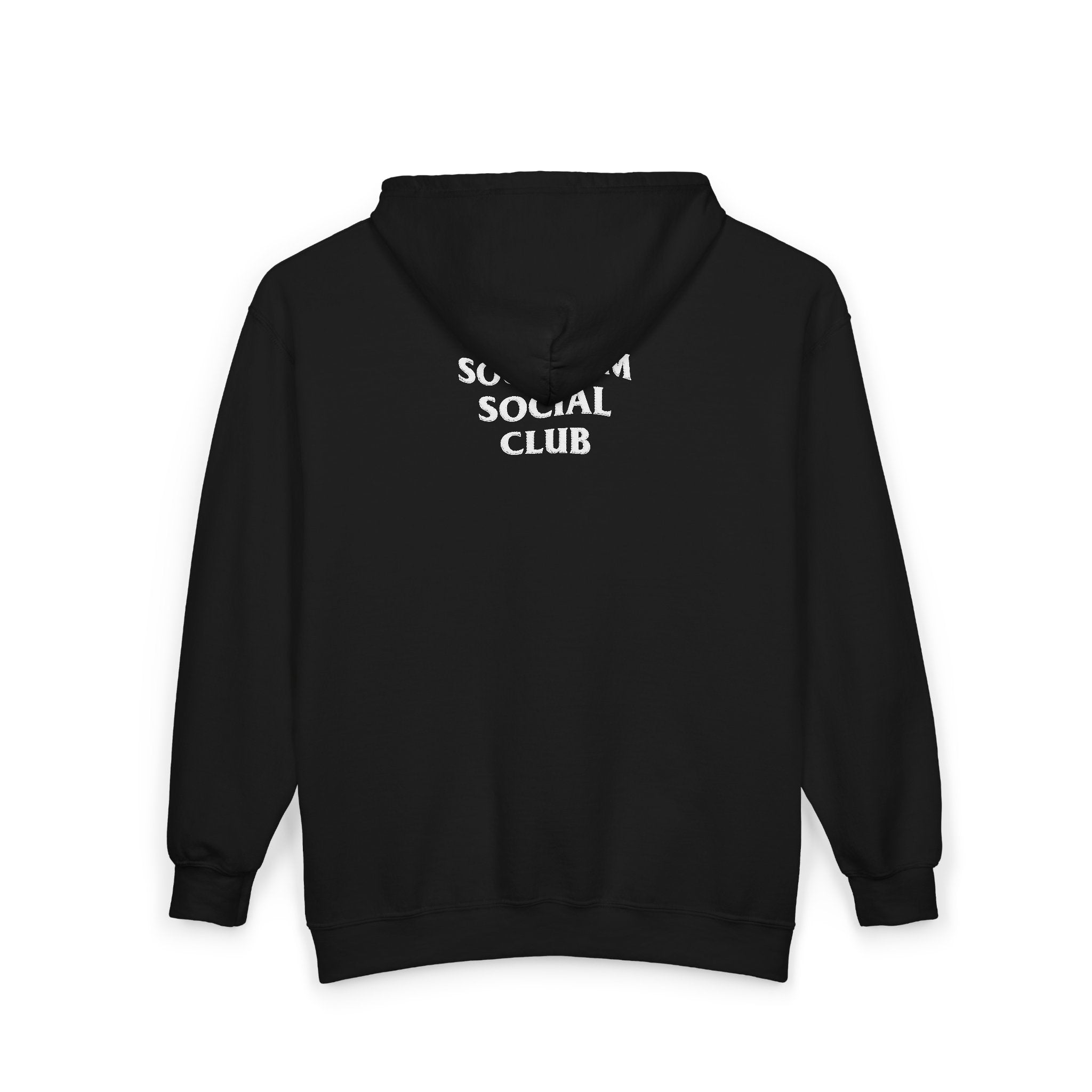Anti Socialism Social Club Zip Hoodie - Embroided