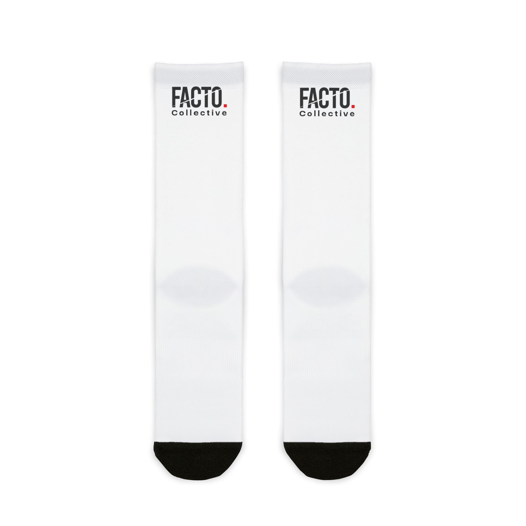 'FACTO Collective' Logo – Custom Print Athletic Socks